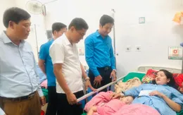 Hỗ trợ 2 cô giáo bị vùi lấp trên đường đi dạy về