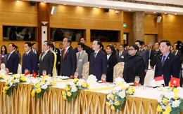 Chủ tịch nước Võ Văn Thưởng chủ trì chiêu đãi trọng thể Tổng thống Indonesia