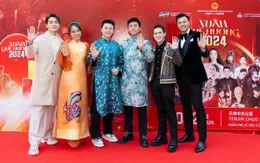 Cặp "bố con" Về nhà đi con tái ngộ tại Lễ hội Áo dài Việt Nam tại Nhật