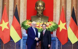 Chủ tịch nước chủ trì lễ đón trọng thể Tổng thống Cộng hòa Liên bang Đức