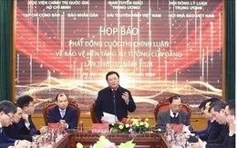 Phát động Cuộc thi chính luận bảo vệ nền tảng tư tưởng của Đảng lần thứ 4