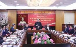 Thông báo Phiên họp thứ 25 của Ban Chỉ đạo Trung ương về phòng, chống tham nhũng, tiêu cực