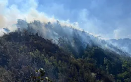 Bùng phát điểm cháy rừng mới tại Lào Cai