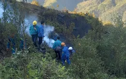 Đám cháy mới xuất hiện ở Sa Pa, hơn 600 người tham gia chữa cháy