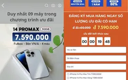 Chiêu thức quảng cáo bán iPhone chính hãng giá rẻ trên mạng xã hội để lừa đảo