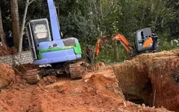 Sụt lún khi đào giếng ở Hà Nội, 2 anh em ruột tử vong