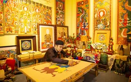 Hoạ sĩ 9x đam mê bảo tồn và phát triển tranh dân gian