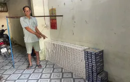 Bắt quả tang người đàn ông mua bán hơn 3.400 bao thuốc lá nhập lậu