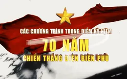 Các chương trình trọng điểm kỷ niệm 70 năm Chiến thắng Điện Biên Phủ trên VTV