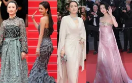 Sao Hoa ngữ so kè trên thảm đỏ Liên hoan phim Cannes