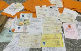 Thủ đoạn tinh vi của đường dây làm giả căn cước, bằng cấp từ nước ngoài chuyển về