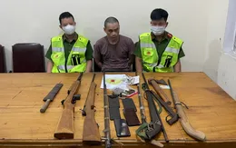 Nghệ An: Bắt đối tượng buôn ma túy, tàng trữ vũ khí quân dụng