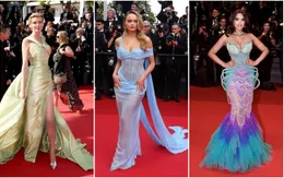 Loạt váy áo của nhà thiết kế Việt ghi dấu tại LHP Cannes