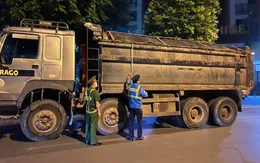 Hà Nội tăng cường xử lý xe chở quá tải