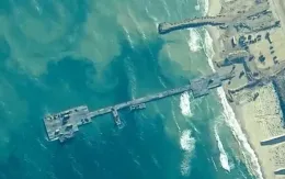 Bến tàu vận chuyển hàng viện trợ nhân đạo vào Gaza được Mỹ khôi phục