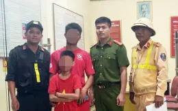 CSGT kịp thời đưa cháu bé đạp xe đi lạc trên cao tốc về nhà