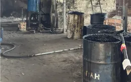 Phát hiện 28.000 lít nhớt tái chế nguy hại trái phép