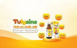 Tulysine - Siro ăn ngon đến từ Nhật Bản, người bạn đồng hành lý tưởng của con trong bữa ăn