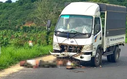 Xe tập lái va chạm xe máy, một người tử vong tại chỗ