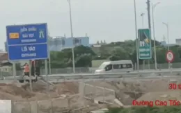 Xử lý lái xe ngược chiều trên cao tốc Diễn Châu - Bãi Vọt