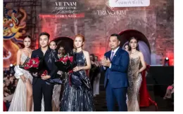 Xu hướng trang sức kim cương mới nhất được giới thiệu tại Vietnam International Junior Fashion Week 2024