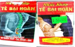 Cảnh báo thuốc giả "Viên hoàn cứng nhức khớp tê bại hoàn"