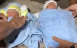 Hai bé trai sơ sinh bị bỏ rơi gần nghĩa trang trong đêm