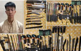 Bắt thanh niên rao bán 'hàng nóng' trên TikTok