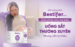 Bestifer - Giải pháp cho mẹ bầu ngày ngày uống sắt nhưng vẫn thiếu