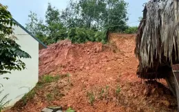 Hà Giang: Hàng chục hộ dân bị ảnh hưởng do mưa ngập, sạt lở đất