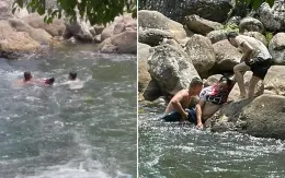 Biểu dương hành động dũng cảm cứu người bị nạn của 2 chiến sĩ công an Lai Châu