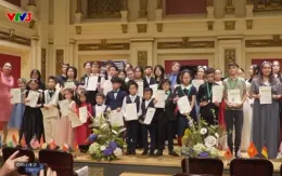 Học sinh Việt Nam thắng lớn tại Liên hoan Nghệ thuật quốc tế Vienna 2024