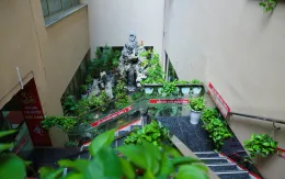 Góc xanh ở Viện Huyết học - Truyền máu Trung ương