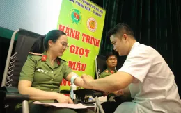 Công an TP Hà Nội phát động Hành trình "Giọt máu nghĩa tình" năm 2024