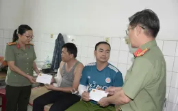 Tiền Giang: Hai chiến sĩ công an bị thương khi làm nhiệm vụ