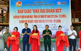 Khánh thành và bàn giao nhà "Đại Đoàn kết" cho người hoàn cảnh khó khăn ở Quảng Bình