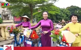 Áo dài kết nối du lịch với Di sản Hà Nội