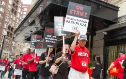 10.000 nhân viên khách sạn Mỹ đình công sau khi đàm phán hợp đồng bế tắc