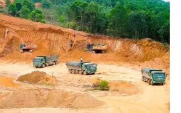 Công nhận kết quả đấu giá quyền khai thác mỏ đất 5 ha tại huyện Triệu Sơn (Thanh Hóa)