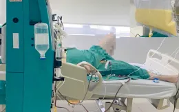 Thay huyết tương cứu người phụ nữ viêm tuỵ cấp thoát cơn nguy kịch