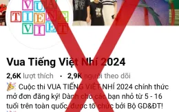 Cảnh báo giả mạo chương trình “Vua Tiếng Việt" tuyển người chơi thu phí