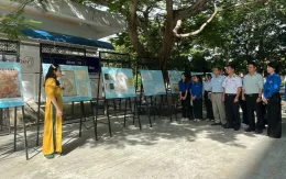 Hơn 300 sinh viên, đoàn viên Đà Nẵng tham gia triển lãm và tuyên tuyền biển, đảo