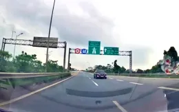 Tước bằng lái tài xế ô tô đi ngược chiều trên cao tốc Nội Bài - Lào Cai