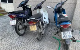 Triệt phá ổ nhóm trộm cắp, tiêu thụ xe máy ở Hà Nội