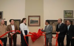 Tiếp nhận tác phẩm hội họa của Vua Hàm Nghi