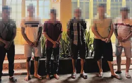 Bắt nhiều đối tượng tổ chức đá gà qua mạng và 1 đối tượng truy nã về tội đánh bạc