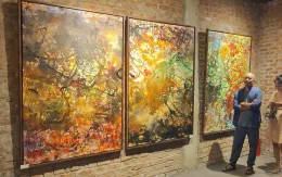 Tinh thần sảng khoái trong những tác phẩm của người họa sĩ xứ Huế