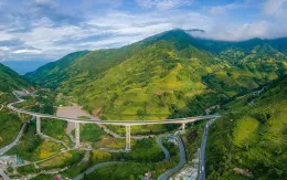 Cầu Móng Sến (Lào Cai): Cây cầu cạn với trụ cao nhất Việt Nam