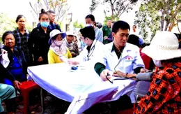 Đắk Lắk: Hơn 300 người dân xã biên giới được khám bệnh miễn phí