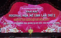 Lễ hội hoa lớn nhất Miền Bắc "Mê Linh rực rỡ sắc hoa"